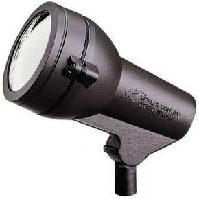 Kichler - HID Line Voltage 1 Light Accent Lamp - with Inspirations - 6.25 inches Tall by 4 inches Wide-Textured Architectural Br in Kuwait