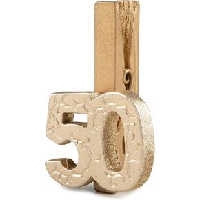 Mopec 50th Anniversary Claw Pack of 10, Gold, 5 cm in Saudi Arabia