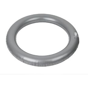 قاعدة تثبيت كرة اليوجا مع حلقة مضادة للانزلاق - تستخدم للصالات الرياضية والمكاتب المنزلية، حامل كرة اللياقة البدنية PVC مع ثبات مضاد للانزلاق وأمان معزز (رمادي فاتح) in Kuwait