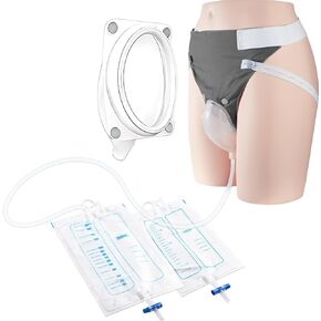 Wearable Urine Collector for Men Focused on Everyday Wear External Catheter for Men with Soft Fit Flexible Tube for Extended At Home Use for Elderly Male Blue in Kuwait