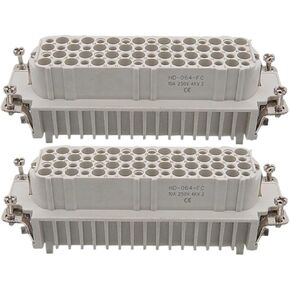 موصل مستطيل HDC HD-15/25/40/50/64 دبوس 80/128 الأساسية الصناعية والمقبس (HD-128 أنثى) in Kuwait