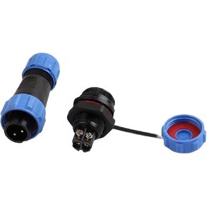 LP/SP13 Nut Connector 2/3 Pin Male Female Socket(LP13-2L) in Saudi Arabia