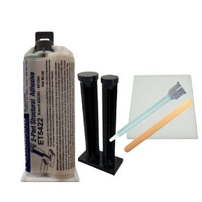 Permabond ET5422 Two-Part Epoxy Adhesive, High-Performance, 50ml Adhesive Kit with Hand Plunger in Kuwait