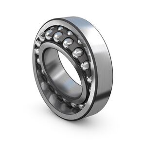 FAG Bearings 2315M Double Row Self-Aligning Bearing, Open, Brass Cage, Normal Clearance, Metric, 75mm ID, 160mm OD, 55mm Width, 6000rpm in Kuwait