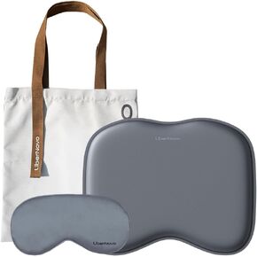 [Not for Individual Sale] StepSync 3-Piece Gift Set: Footrest Mat, Silk Mask & Tote (Black) - Must Return with Main Item in Saudi Arabia