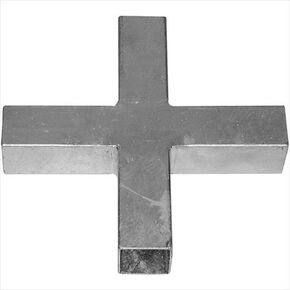 Square Tube Fittings - 4 Way Connector in Kuwait