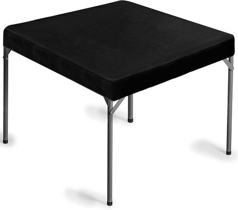 Frienda Game Table Cover Felt Game Tablecover Folding Tablecloth for Card Table for Playing Poker Cards Mahjong Jigsaw Puzzles Board Games, Table Not Included (Blue, 34 x 34 x 4 Inch) in Saudi Arabia
