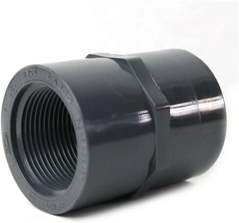 8213772 1-1/2 بوصة اقتران ملولب × PVC ملولب SCH 80 in Kuwait