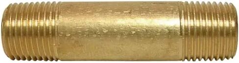 3/8 بوصة × 1-1/2 بوصة تركيب الحلمة من النحاس الصلب MIP LFA-786 in Kuwait