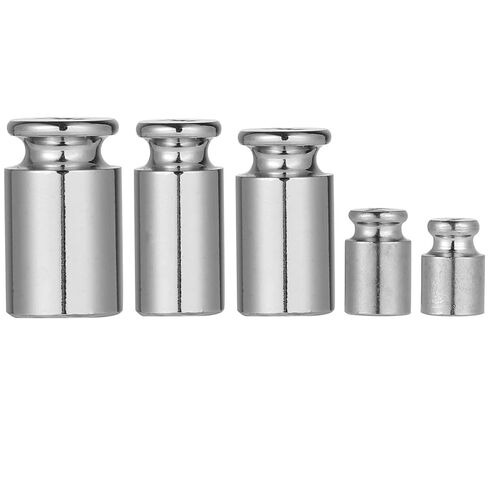 M1 Class Calibration Weights Set 5pcs 1g-20g Chrome Plated Steel Precision Digital Scale Balance Calibration Weights Kit for Electronic Scale Testing in Saudi Arabia
