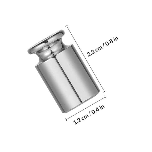 M1 Class Calibration Weights Set 5pcs 1g-20g Chrome Plated Steel Precision Digital Scale Balance Calibration Weights Kit for Electronic Scale Testing in Saudi Arabia