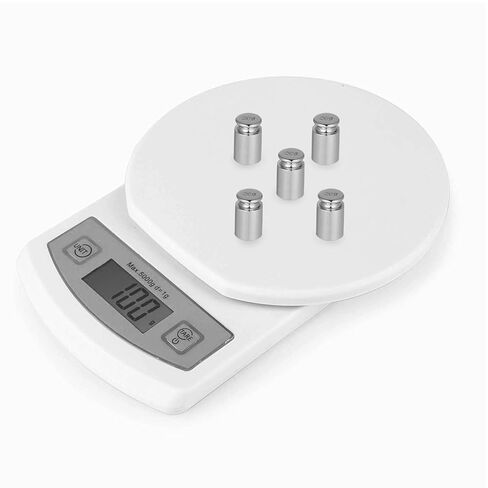 M1 Class Calibration Weights Set 5pcs 1g-20g Chrome Plated Steel Precision Digital Scale Balance Calibration Weights Kit for Electronic Scale Testing in Saudi Arabia