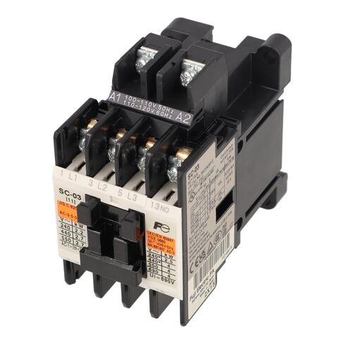 SC03-1A/1 | SC11AA-H10 | فوجي SC03-1A تيار متردد 100-110 فولت موصل 1 N/O AUX (4KW AC3 380/440 فولت) in Saudi Arabia