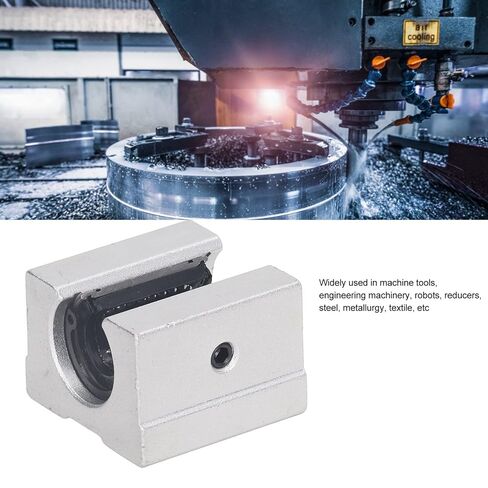 Linear Ball Bearing Slide Block High Performance Aluminum Alloy Slide Unit SBR12UU Industrial Machinery in Saudi Arabia