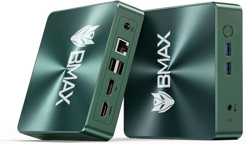 Bmax B6 Power Mini PC 16GB LPDDR4 2133MHz / 1TGB NVME SSD Intel Core I7-1060NG7 Processor 4C / 8T حتى 3.8 جيجا هرتز ، وأجهزة الكمبيوتر المصغرة سطح المكتب Wi-Fi 6 ، BT 5.2 in Saudi Arabia