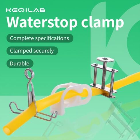 Water Stop Clamps Stainless Steel Swivel Galvanised Material Laboratory Latex Hose Clamps Spring Screw Clamps in Saudi Arabia