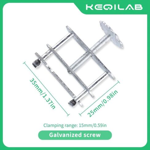 Water Stop Clamps Stainless Steel Swivel Galvanised Material Laboratory Latex Hose Clamps Spring Screw Clamps in Saudi Arabia