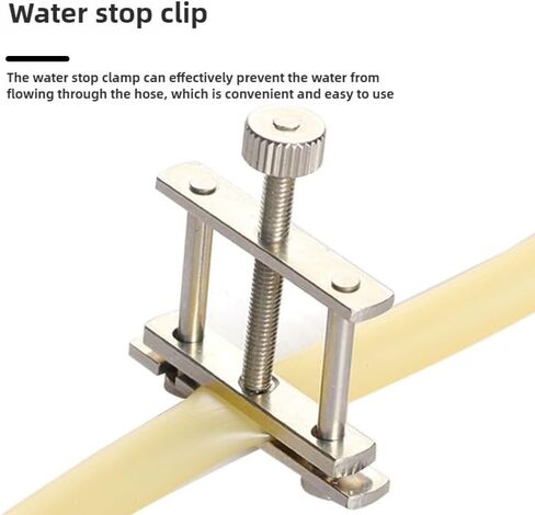 Water Stop Clamps Stainless Steel Swivel Galvanised Material Laboratory Latex Hose Clamps Spring Screw Clamps in Saudi Arabia