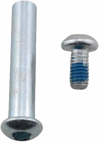 2 Sets Bike Semi Circle Hexagonal Socket Locking Screws Silver M8x40 Mount Bike Rear Suspension Shock Absorber Installation Bolts Furniture Wheelchair Vitality Board Through Bolts in Saudi Arabia