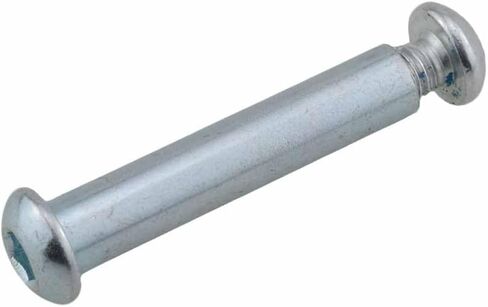 2 Sets Bike Semi Circle Hexagonal Socket Locking Screws Silver M8x40 Mount Bike Rear Suspension Shock Absorber Installation Bolts Furniture Wheelchair Vitality Board Through Bolts in Saudi Arabia