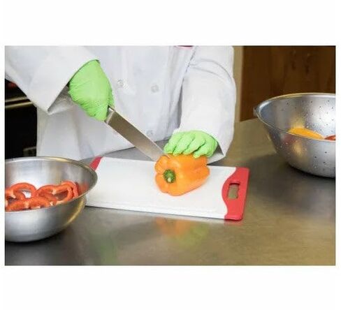 أدينا قفازات النتريل خالية من البودرة للفحص، أخضر نيون 10/100-XXLG in Kuwait