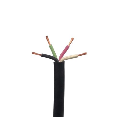 16 AWG SJEOOW Portable Cord, 4 Conductor 300V Power Cable, TPE Wires with TPE Outer Jacket - 250' Length in Saudi Arabia