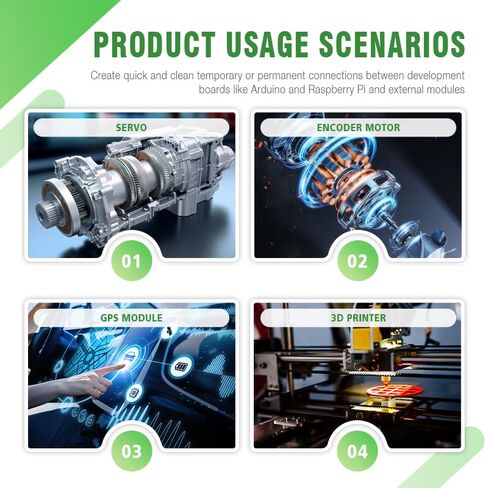 لوحة توصيل أسلاك توصيل مرنة من السيليكون 24AWG 20 سم 5 مجموعات/40 قطعة لـ 6 Dupont 2.54mm 1-Pin إلى JC 2.0mm 6-Pin موصل التوصيل بين المحرك، وحدة DIY وكابل لوحات التوسيع/التطوير in Kuwait