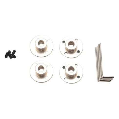 1PC Flange Coupling Connector Rigid Guide Steel Model Coupler Accessory Shaft Axis Fittings for RC Model Motors in Saudi Arabia