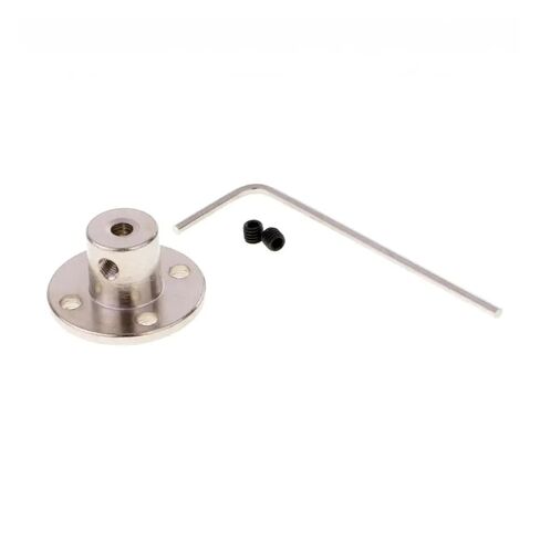 1PC Iron Rigid Flange Coupling Iron Shaft Coupler Motor Connector Set Power Parts Hardware(6mm) in Saudi Arabia