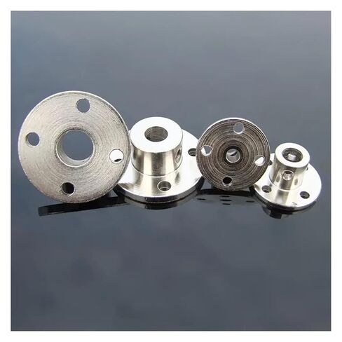 1PC Iron Rigid Flange Coupling Iron Shaft Coupler Motor Connector Set Power Parts Hardware(6mm) in Saudi Arabia