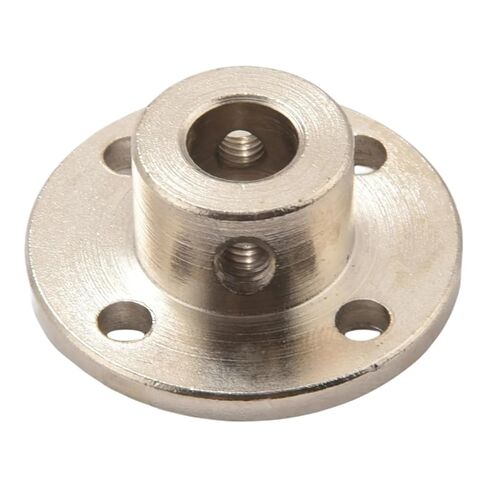 1PC Flange Coupling Connector Rigid Guide Steel Model Coupler Accessory Shaft Axis Fittings for RC Model Motors in Saudi Arabia