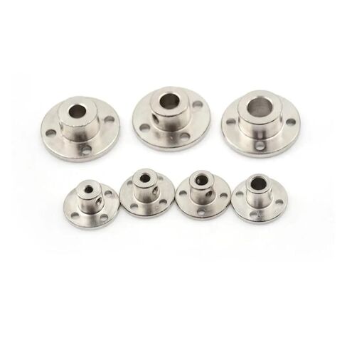 1PC Rigid Flange Coupling Iron Motor Guide Shaft Coupler Motor Connector Set Power Transmission Parts Hardware(4mm) in Saudi Arabia