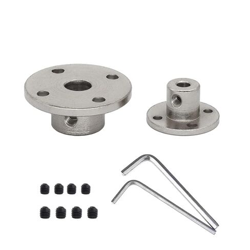 1PC Metal Rigid Flange Coupling Motor Guide Shaft Coupler Connector(8mm) in Saudi Arabia