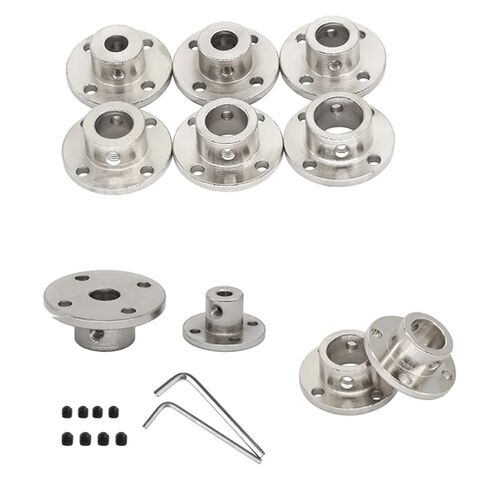 1PC Metal Rigid Flange Coupling Motor Guide Shaft Coupler Connector(8mm) in Saudi Arabia