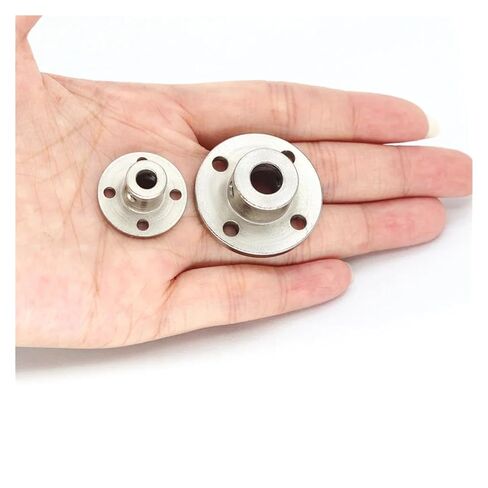 1PC Metal Rigid Flange Coupling Motor Guide Shaft Coupler Connector(8mm) in Saudi Arabia