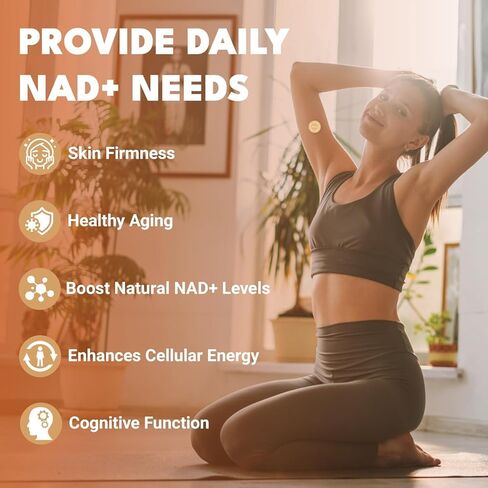 NAD+ Patches Easy to Use Comfortable All-Day Wear Vegan, Water-Resistant 60 Patches in Kuwait