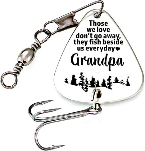 Beside Lure Remembrance Fishing Lure Grief Remembrance Gift They Fish Beside Us Fishing Lure Gift In Loving Memory Fishing Lure Gift For Your Loved Ones BESIDE-LURE in Kuwait