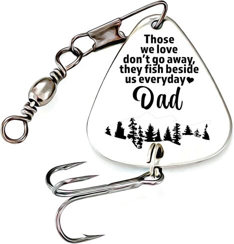 Beside Lure Remembrance Fishing Lure Grief Remembrance Gift They Fish Beside Us Fishing Lure Gift In Loving Memory Fishing Lure Gift For Your Loved Ones BESIDE-LURE in Saudi Arabia