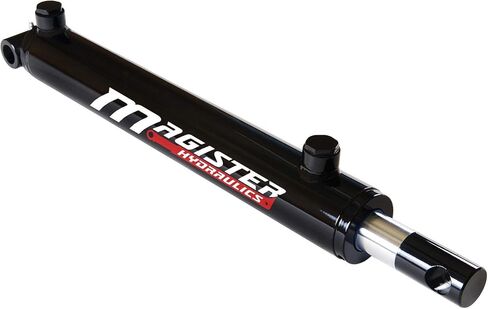 Magister Hydraulic Cylinder 2" Bore x 30" Stroke, Welded Hydraulic Ram with Pin Eye Mount, Double Acting Hydraulic Piston 3500 PSI (WPE 2x30) in Kuwait