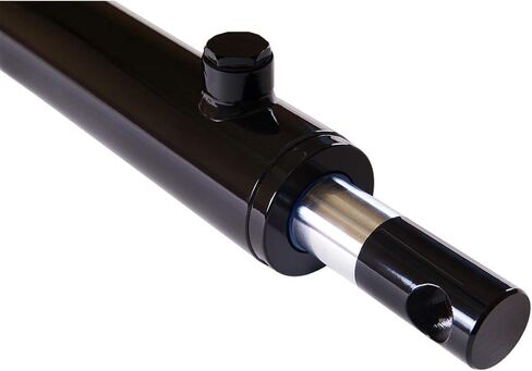 Magister Hydraulic Cylinder 2" Bore x 30" Stroke, Welded Hydraulic Ram with Pin Eye Mount, Double Acting Hydraulic Piston 3500 PSI (WPE 2x30) in Kuwait