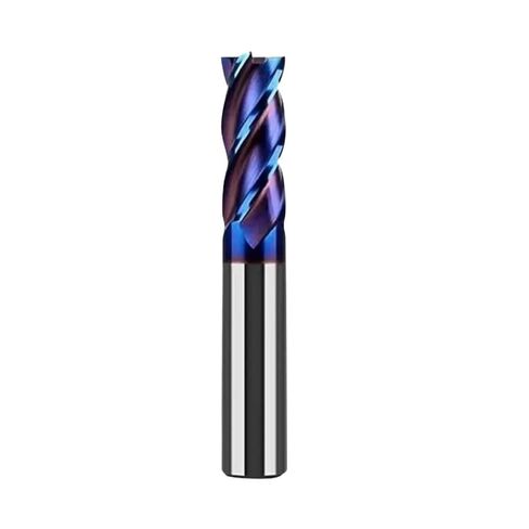 Carbide Flat End Mill Tungsten Cutter 4 Flute Metal Steel Machining Tool Square Router Bit HRC55(10x10x50x150,BL2060) in Saudi Arabia