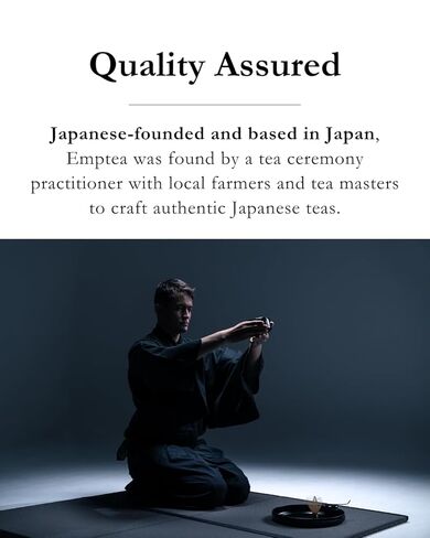 Emptea Premium Hojicha Powder Ceremonial Grade (Organic) for Latte - First Harvest Japanese Roasted Green Tea Powder from Shizuoka Japan, Low Caffeine, Unsweetened, 1.06 oz (30g) Tin in Saudi Arabia