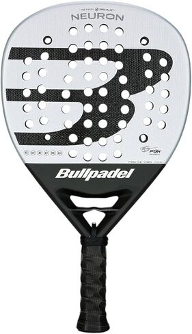 BULLPADEL Padel Racket Neuron Fede Chingotto | Professional Hybrid Shape Pala Padel | XtendCarbon 3K & MultiEva Core | Neuron Heart Stability & Wave Side Profile | Vibradrive & Hesacore Grip in Kuwait