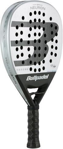 BULLPADEL Padel Racket Neuron Fede Chingotto | Professional Hybrid Shape Pala Padel | XtendCarbon 3K & MultiEva Core | Neuron Heart Stability & Wave Side Profile | Vibradrive & Hesacore Grip in Kuwait