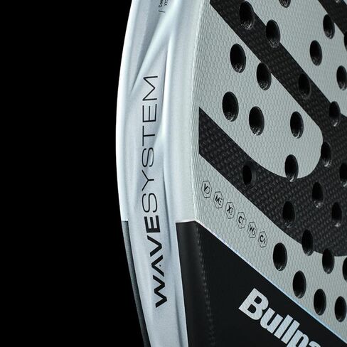 BULLPADEL Padel Racket Neuron Fede Chingotto | Professional Hybrid Shape Pala Padel | XtendCarbon 3K & MultiEva Core | Neuron Heart Stability & Wave Side Profile | Vibradrive & Hesacore Grip in Kuwait