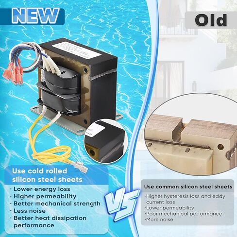 GLX-XFMR Transformer Replacement for Hayward Salt System Control Unit,Compatible with Goldline Aqua Rite, Aqua Trol, Aqua Logic Salt Chlorine Disinfection Systems for Pools and Spas in Kuwait