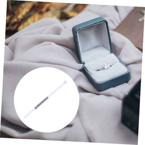 Gadpiparty 1Pc Magnifying Ring Gauge Jewelry Finger with Magnifying for Accurate Wedding Ring Measurement Lightweight Portable Design for Jewelry Lovers in Saudi Arabia