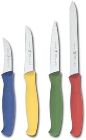 طقم سكاكين التقشير 4 قطع من هينكلز - متعدد الألوان in Kuwait