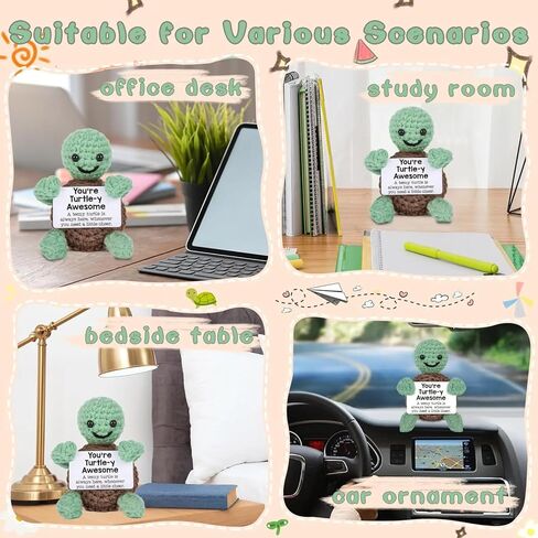 Beacle Buddies Bee -Live Buddy - حيوانات كروشيه إيجابية تعهد الدعم العاطفي الدعم الكروشيه دمى الديكور الكروشيه الكروشيه الكروشيه النحل الإيجابي الدعم العاطفي تخفيف الإجهاد in Kuwait