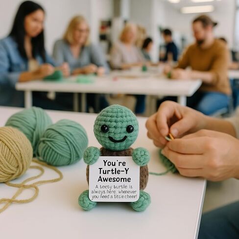 Beacle Buddies Bee -Live Buddy - حيوانات كروشيه إيجابية تعهد الدعم العاطفي الدعم الكروشيه دمى الديكور الكروشيه الكروشيه الكروشيه النحل الإيجابي الدعم العاطفي تخفيف الإجهاد in Kuwait